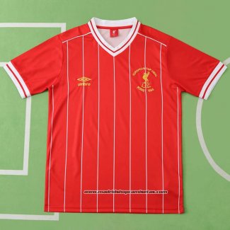 European 1ª Camiseta Liverpool Retro 1983-1984