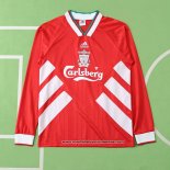 1ª Camiseta Liverpool Retro Manga Larga 1993-1995