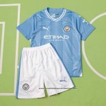 1ª Camiseta Manchester City Nino 2023 2024