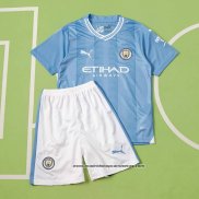 1ª Camiseta Manchester City Nino 2023 2024