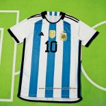 1ª Camiseta Argentina Jugador Messi 2022