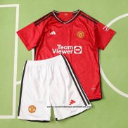1ª Camiseta Manchester United Nino 2023 2024