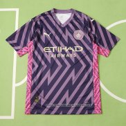 Camiseta Manchester City Portero 2023 2024 Purpura