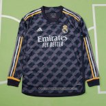 2ª Camiseta Real Madrid Manga Larga 2023 2024