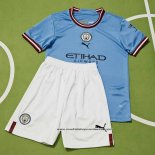1ª Camiseta Manchester City Nino 2022 2023