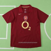 1ª Camiseta Arsenal Retro 2005-2006
