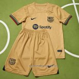 2ª Camiseta Barcelona Nino 2022 2023