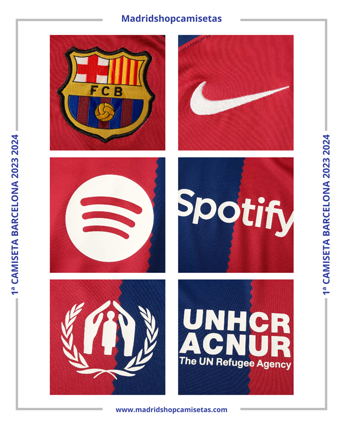 1ª Camiseta Barcelona 2023 2024