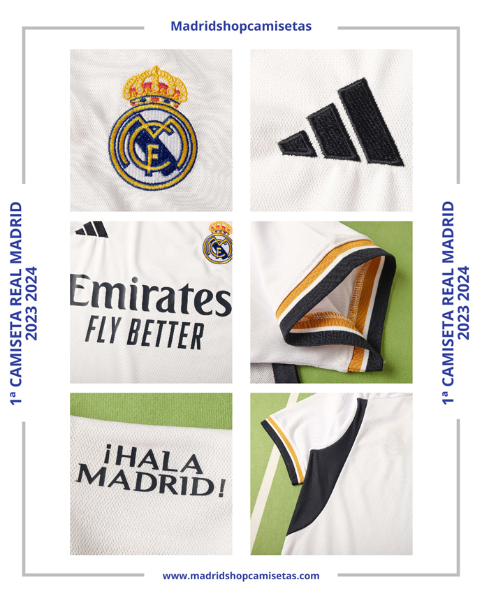 1ª Camiseta Real Madrid 2023 2024