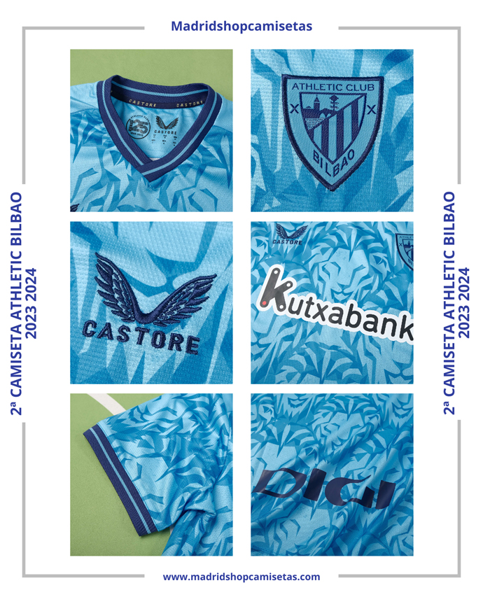2ª Camiseta Athletic Bilbao 2023 2024