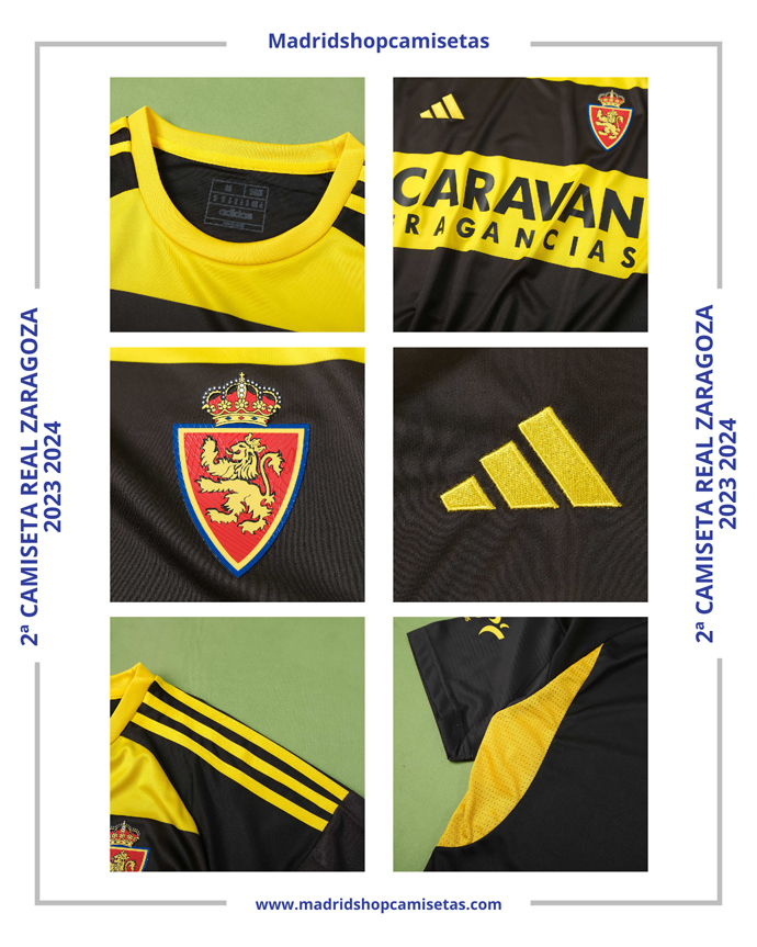 2ª Camiseta Real Zaragoza 2023 2024