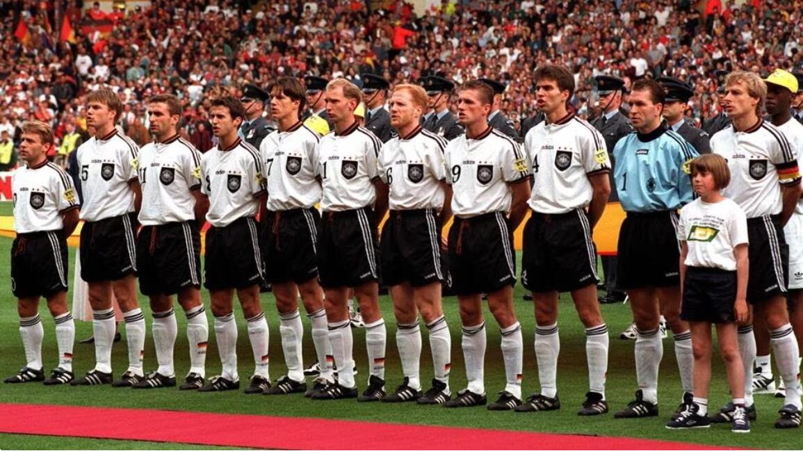 Ocho jugadores del Bayern formaron parte de la selección alemana que ganó la Eurocopa 96